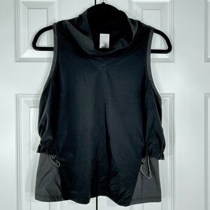 Athleta Cowl Neck Sleeveless Muscle Tank Top